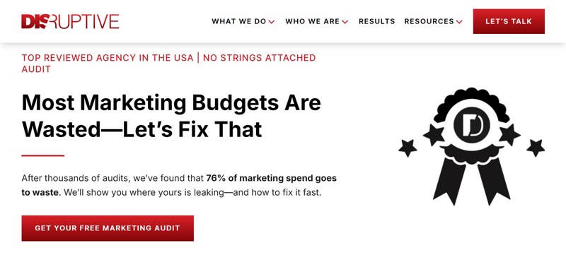 Disruptive Advertising